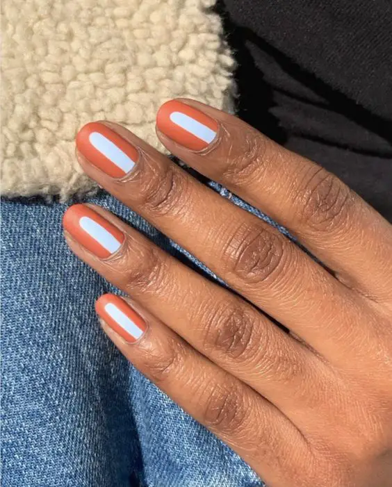 Short Fall Nail 18 Ideas for Black Women: Embrace the Season with Style