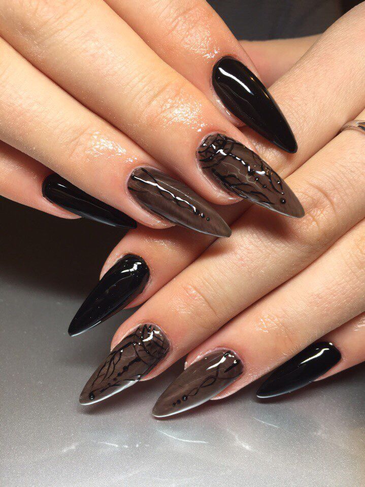 Fall Nail Colors Black 20 Ideas: Embrace Elegance and Sophistication