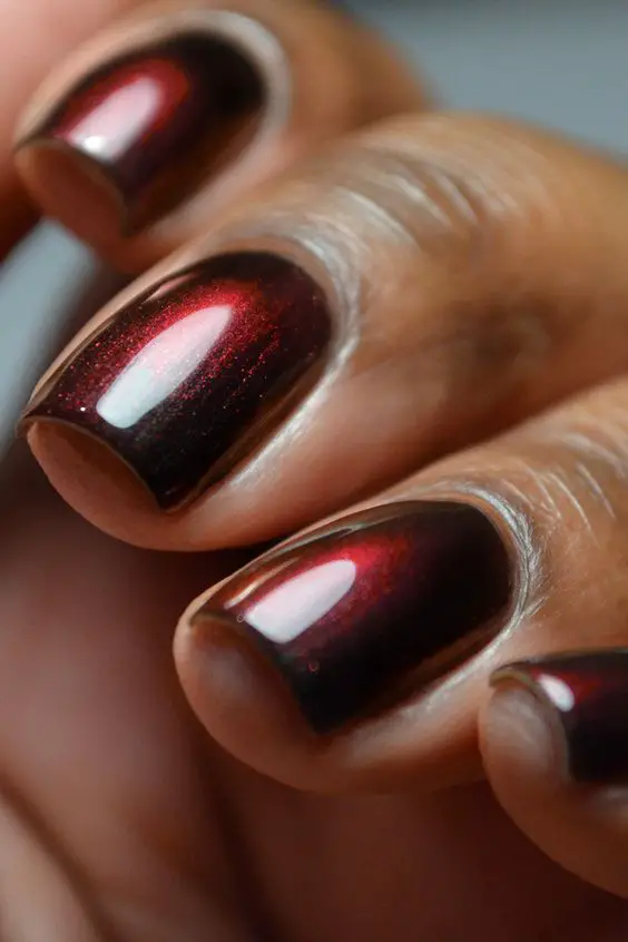 Short Fall Nail 18 Ideas for Black Women: Embrace the Season with Style