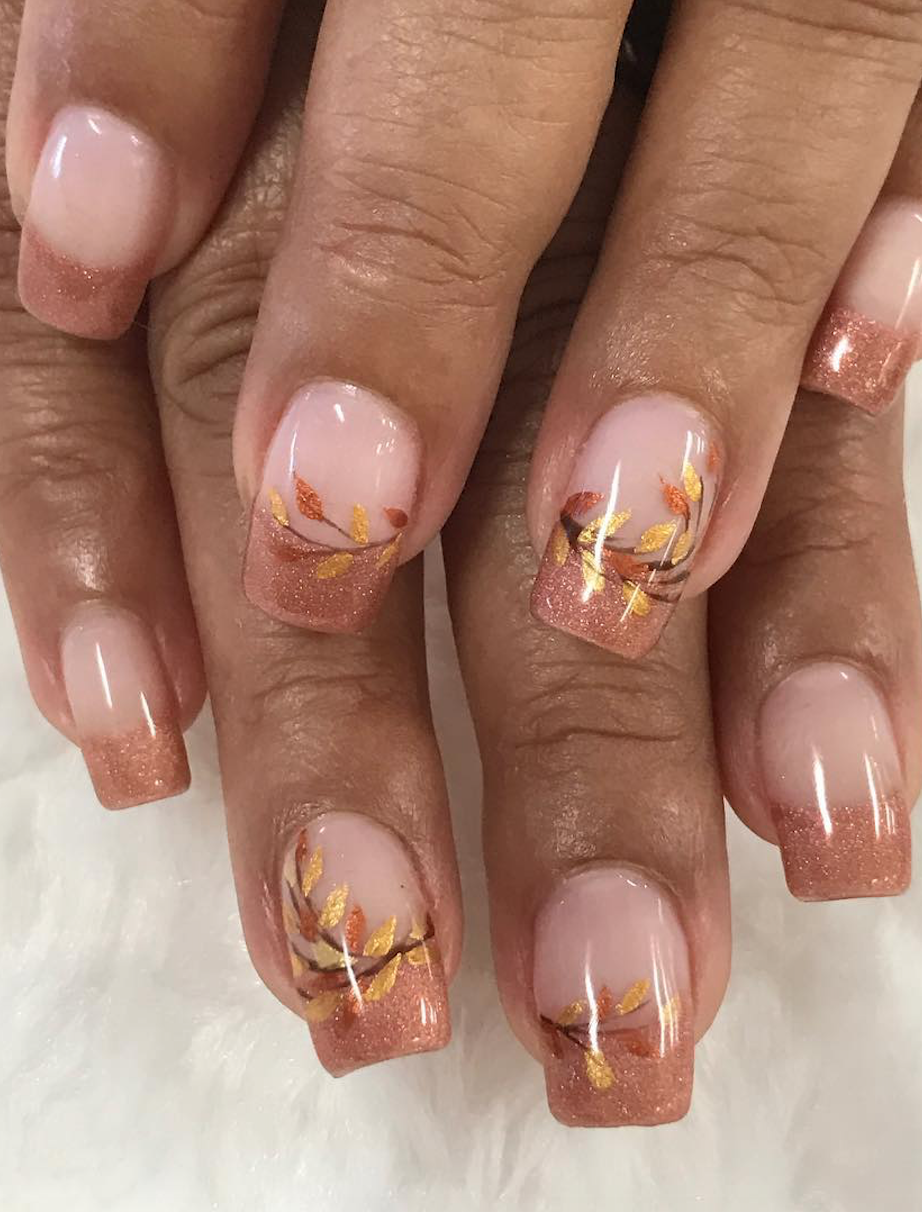 Fall French Nails 16 Ideas: Embrace the Season with Style
