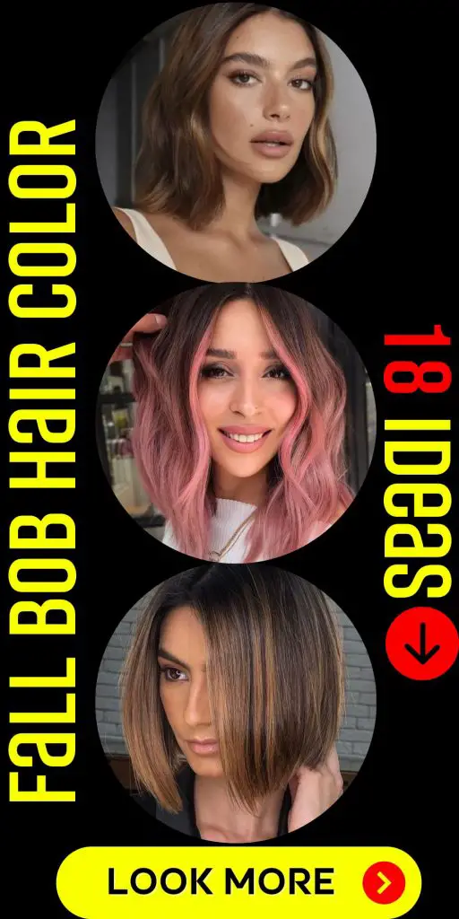 Fall Bob Hair Color 18 Ideas: Embrace the Season with Gorgeous Hair Transformations