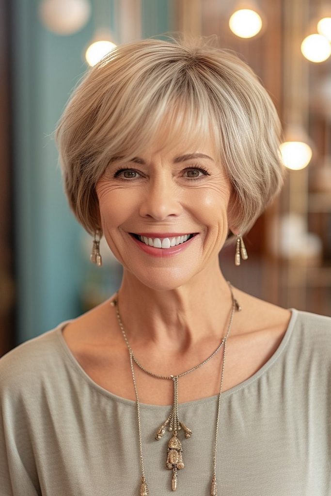 Hairstyles Over 50 Short 18 Ideas: Embrace Your Timeless Elegance