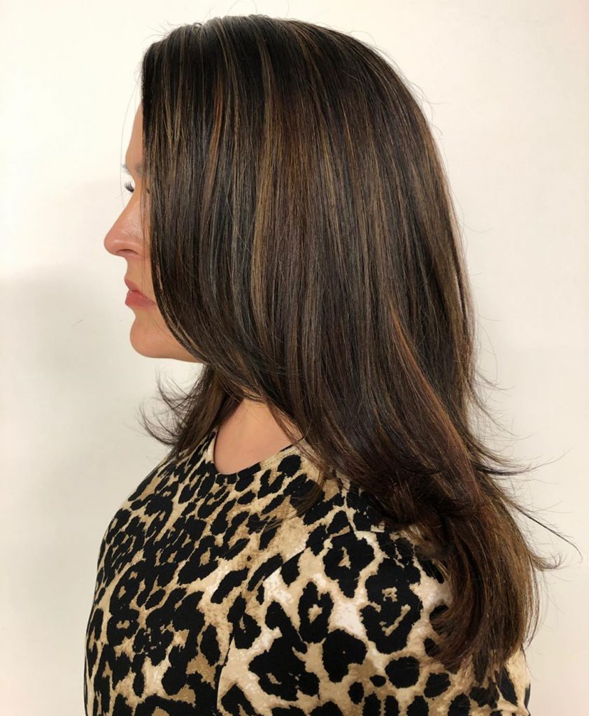 Medium Long Hairstyles for Women Over 40 18 Ideas: Embrace Elegance and Style
