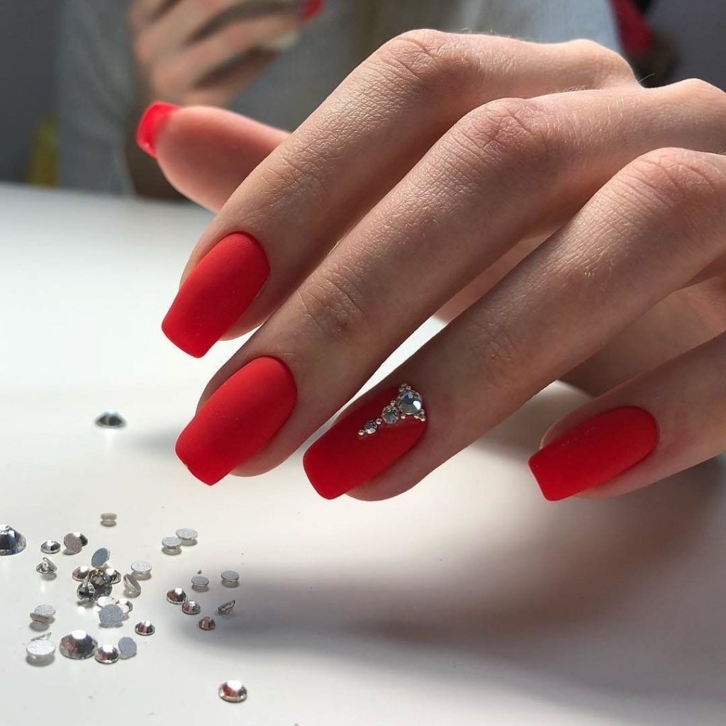 Red Nails Acrylic 22 Ideas: Spice Up Your Nail Game with These Stunning Designs