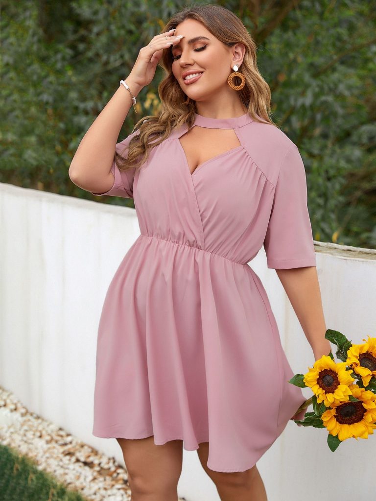 Pink Plus Size Dresses 21 Ideas Embrace Your Curves With Style Women