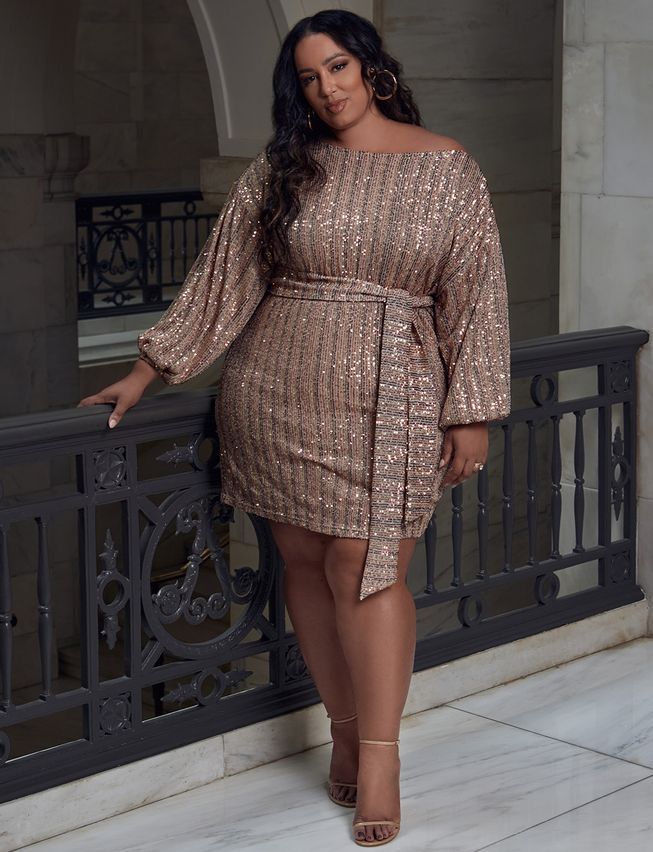 Gold Plus Size Dresses 18 Ideas: Embrace Your Curves with Glamour