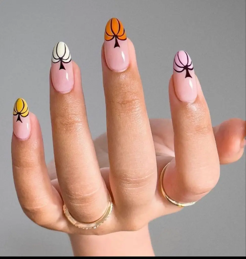 Oval Nail Fall 15 Ideas: Embrace the Season with Stunning Nail Designs