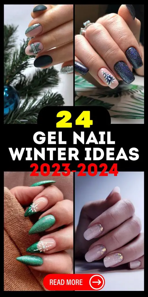 Embrace the Cold: Gel Nail 24 Ideas for Winter 2023 - 2024 - Women ...
