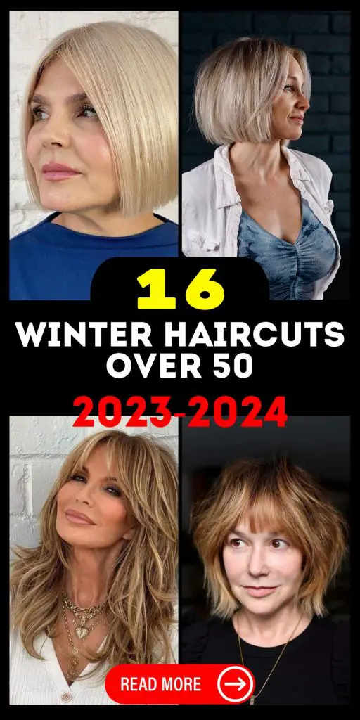 Winter Haircuts Over 50: 2023-2024 16 Ideas - Women-Lifestyle.com