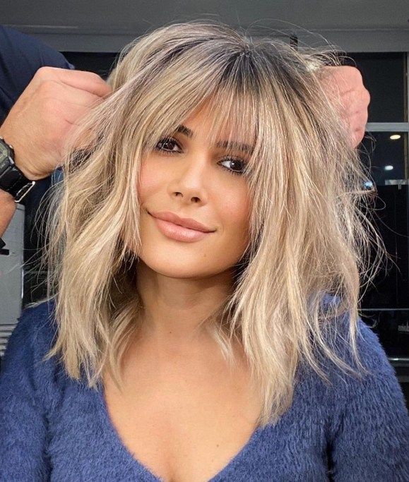 Winter Haircuts with Bangs 2023 - 2024 18 Ideas