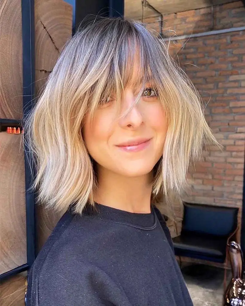 Winter Haircuts with Bangs 2023 - 2024 18 Ideas