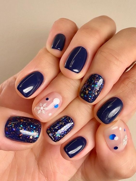 Dip Nail Winter 2023 - 2024 18 Ideas: Embrace the Season with Stunning Nail Designs