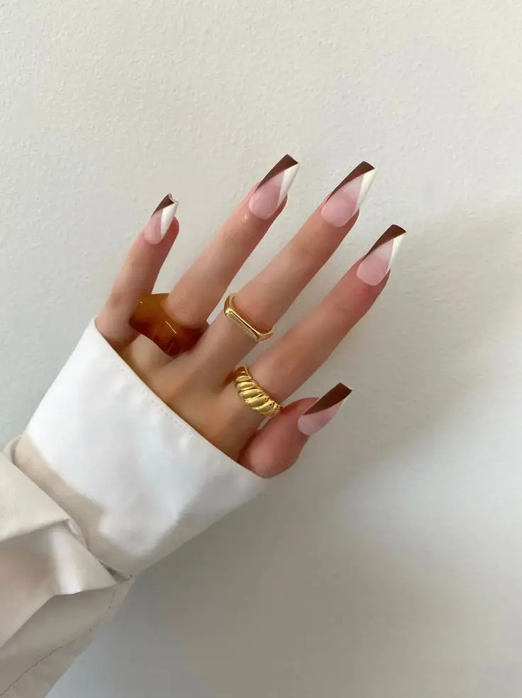 Long French Winter Nails 2023-2024 18 Ideas: Embrace the Season in Style