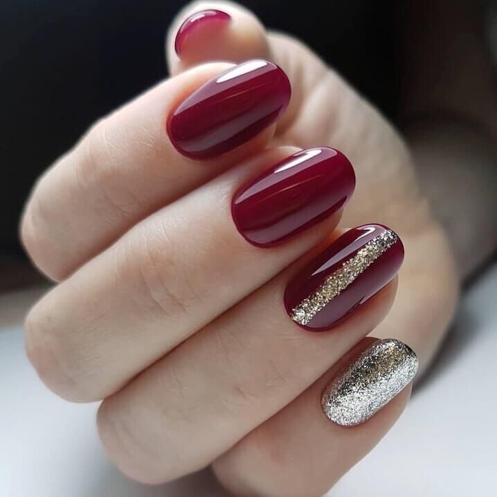 Burgundy Nail Colors Winter 2023 - 2024 20 Ideas: Stay Chic in the Cold