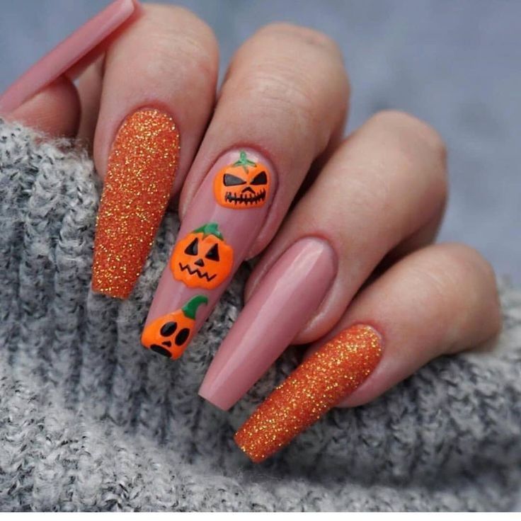 Halloween Long Nails 2023 18 Ideas: Unleash Your Spooky Creativity!