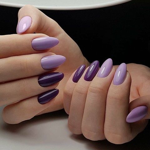 Purple Nails for Winter 2023-2024 20 Ideas