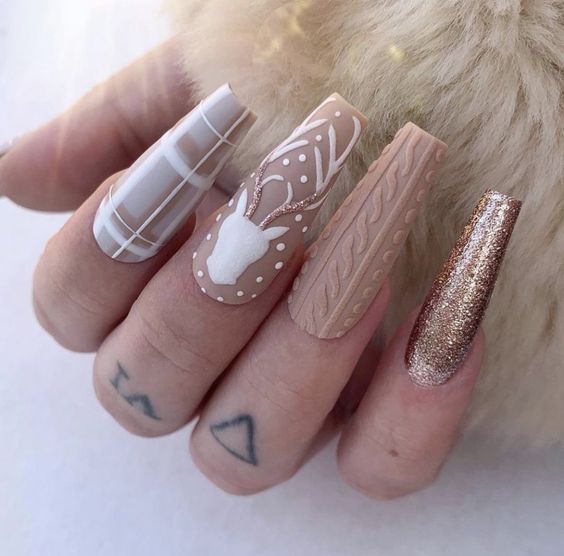 Winter Nails Simple 2023-2024 16 Ideas: Embrace the Season with Stylish Nail Designs
