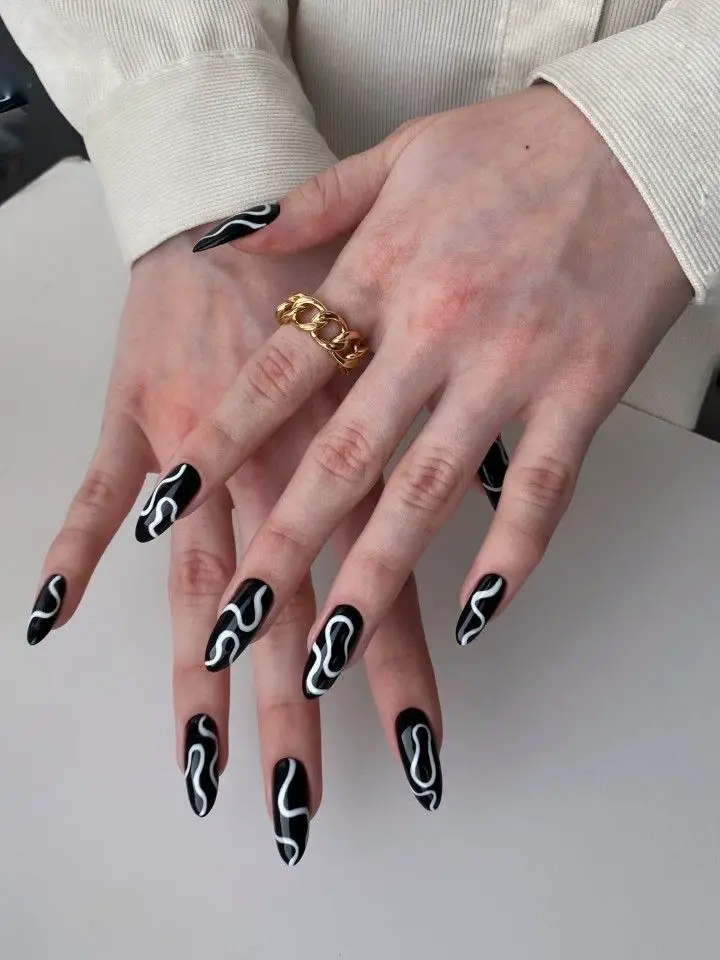 Black Nails for Winter 2023-2024 21 Ideas: Your Ultimate Style Guide