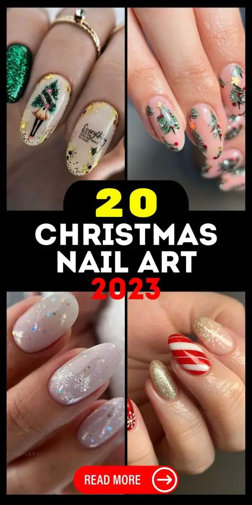 Christmas Nail Art 2023 20 Ideas: Unleash Your Creativity! - Women ...