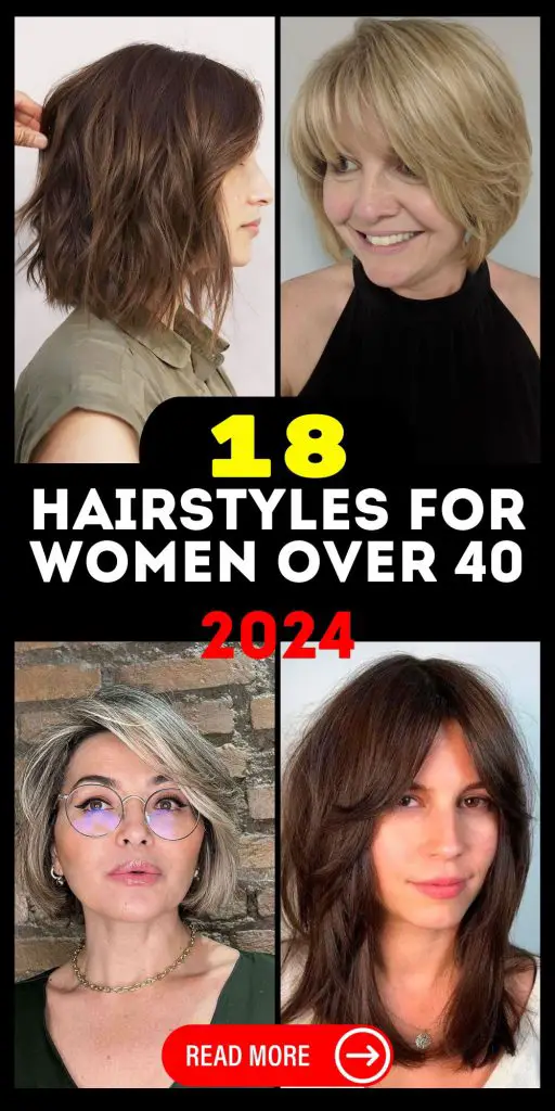 Trendy Haircuts for Women Over 40 in 2024 - Short, Medium, Long
