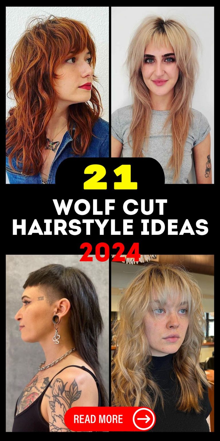 Discover the Latest Wolf Cut Hairstyles for 2024: Short, Medium, and ...