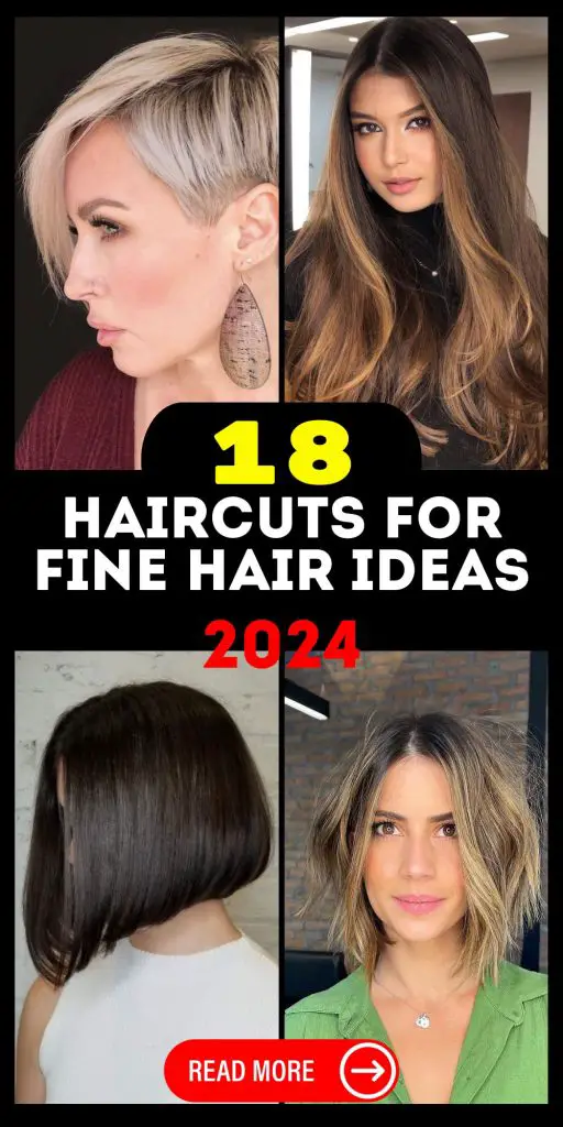 2024 Fine Haircuts Trends 18 Ideas: Expert Styling for Women - Women ...