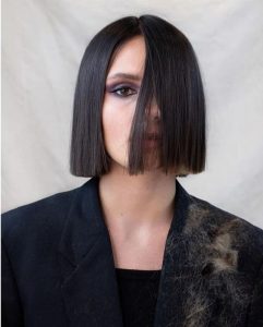 Bob Haircuts 2024 Ideas From Long Lobs To Edgy Undercuts For Round   Bob Hairstyle 241x300 