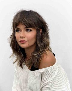 Face Framing Bangs  27 Chic Ideas To Add To Your Pinterest Board 1 240x300 