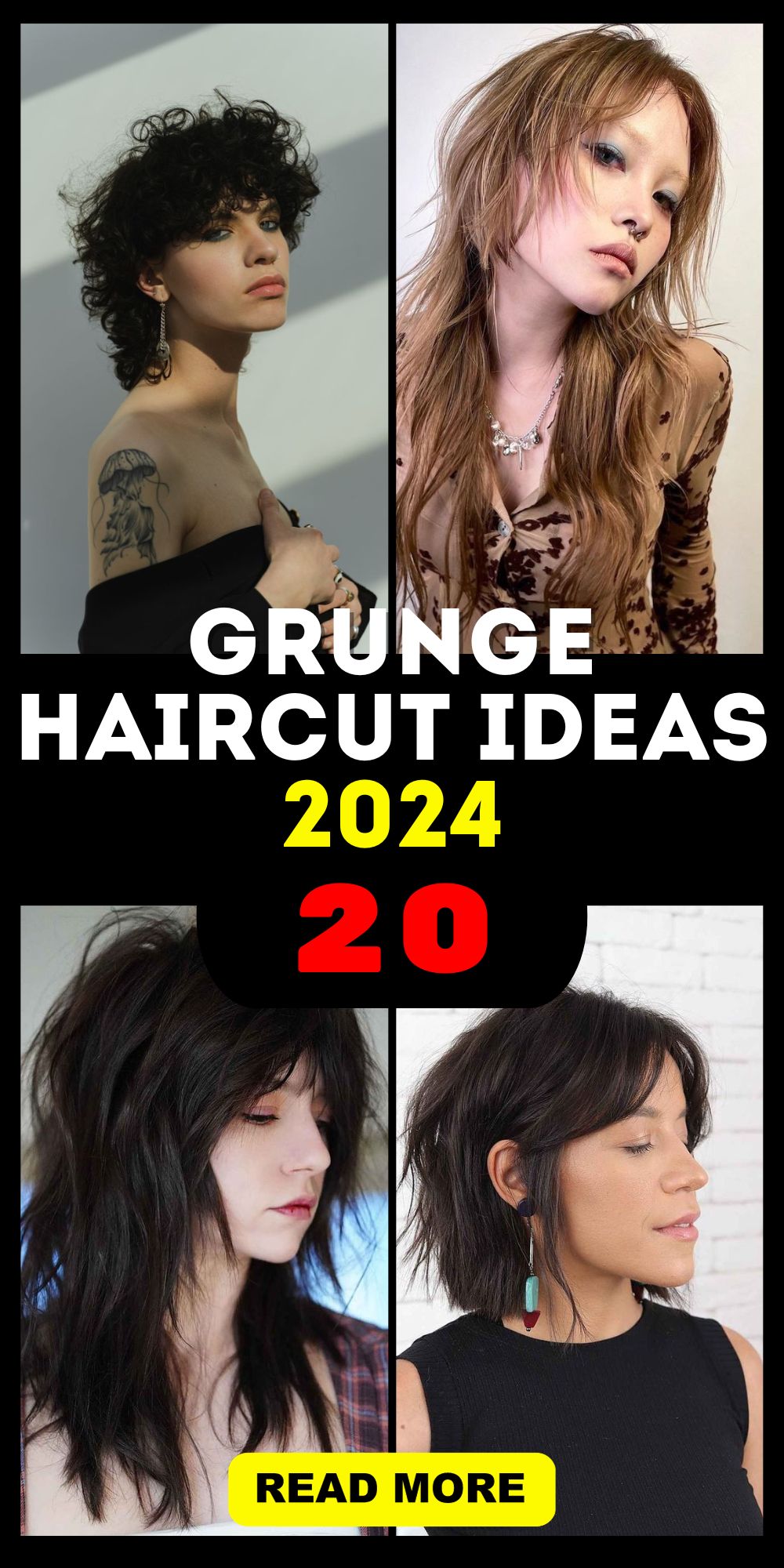 Grunge Haircut Trends For 2024 From Short Curly Styles To Medium Messy   Добавить подзаголовок копия копия 1000 X 2000 пикс. 1 3 