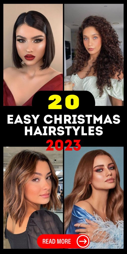Easy Christmas Hairstyles 2023: Festive 20 Ideas for Black, Short, and Long Hair