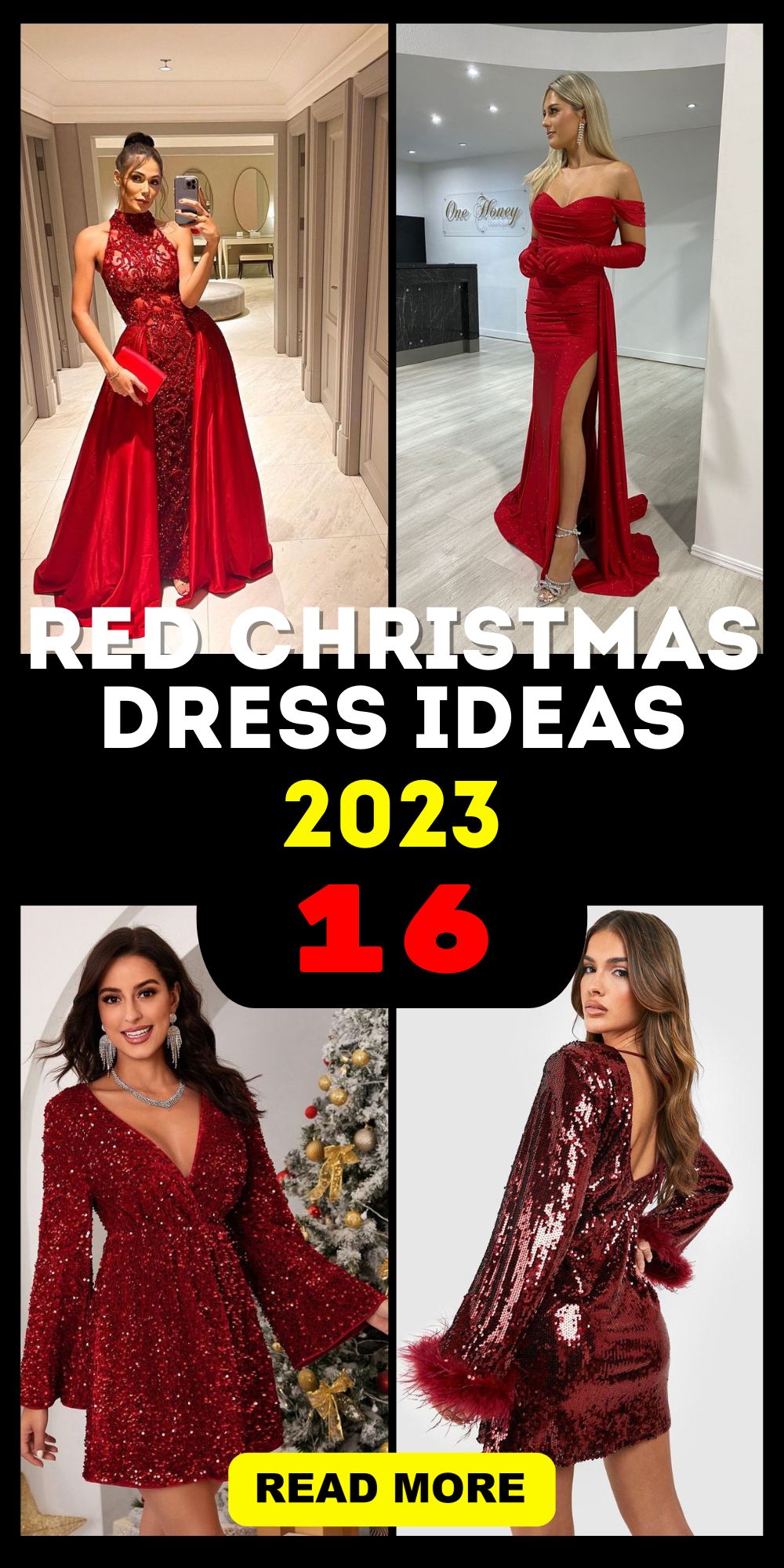 Red Christmas Dress Ideas 2023 Elevate Your Festive Look with Women's