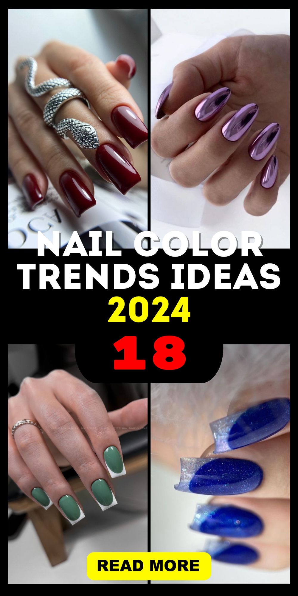 Embrace Fall 2024 With Top Nail Color Trends – From Dark To Neutral Tones