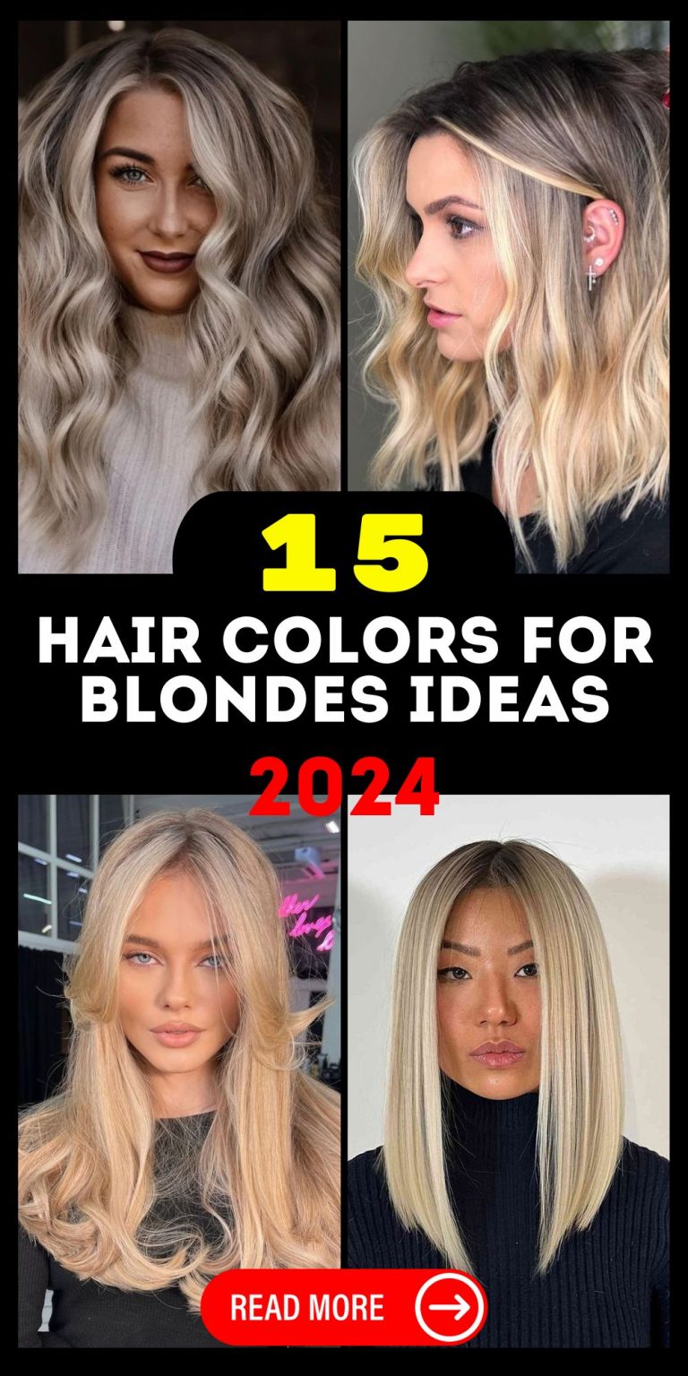 Embrace 2024 with Trendy Blonde Hair Colors for Every Season