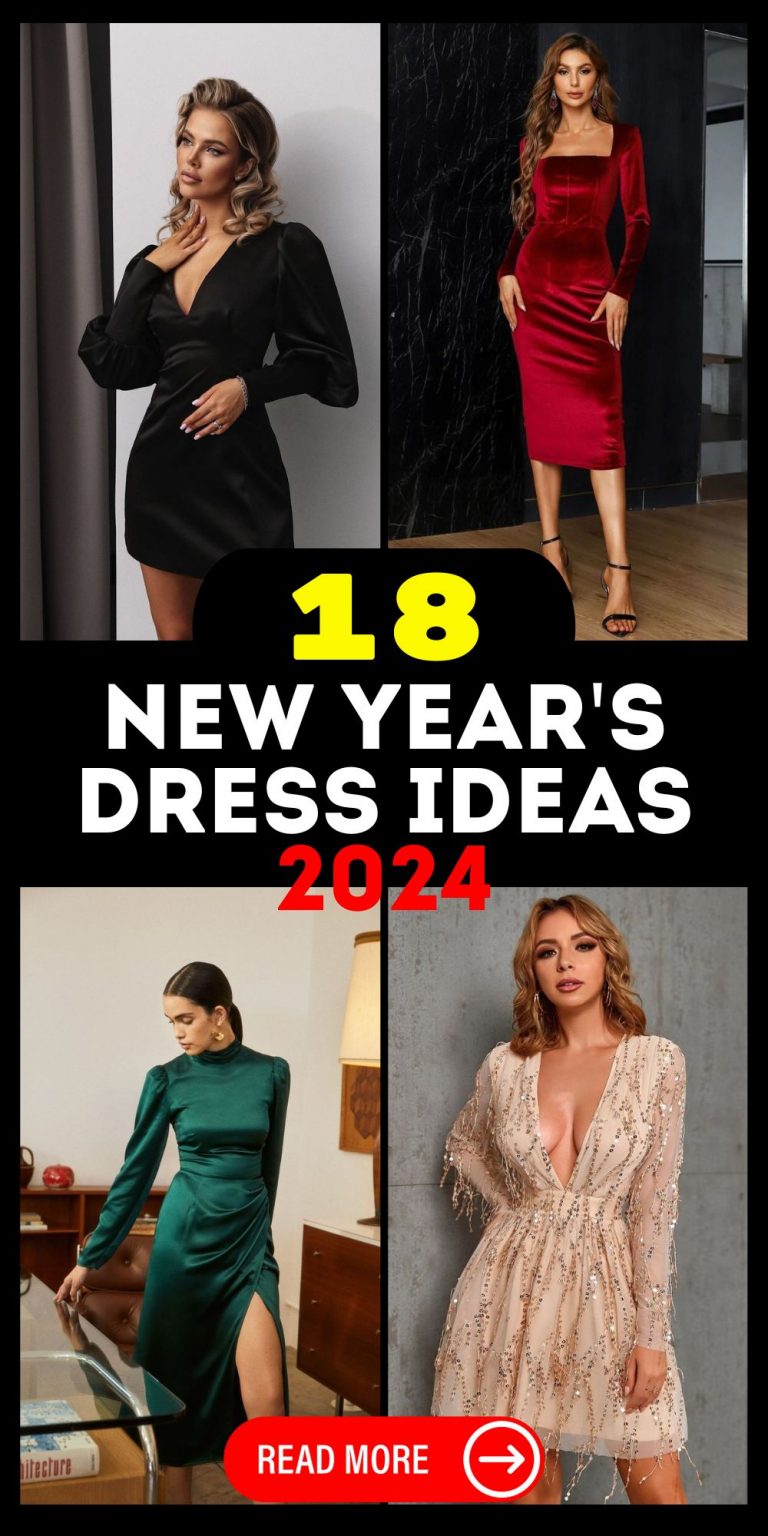 2024 New Year's Dress Ideas: Sparkly, Classy, Ethnic, and More!