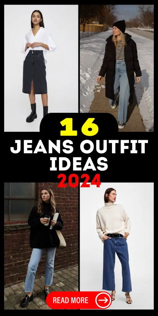 2024 Jeans Outfits Guide: Trends & Styles for Fashion-Forward Women