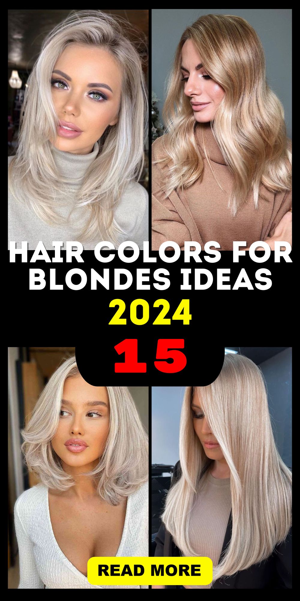 Embrace 2024 with Trendy Blonde Hair Colors for Every Season