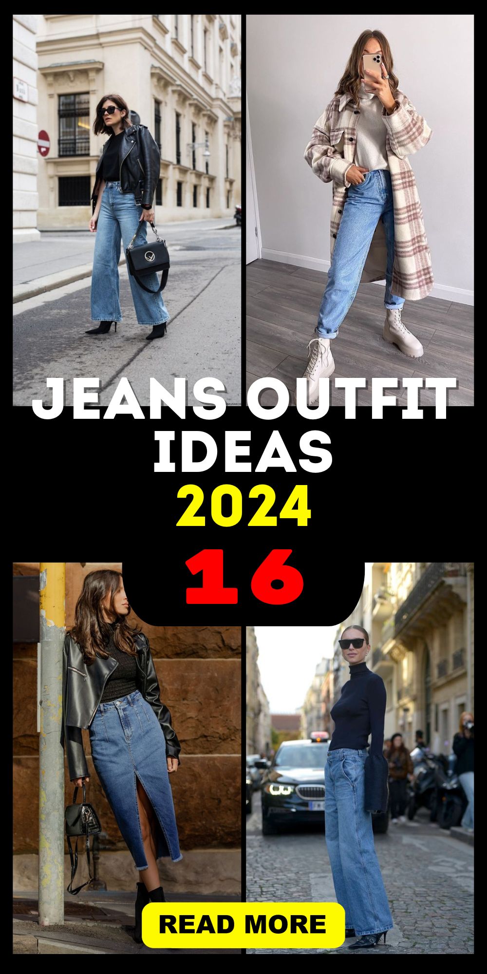 2024 Jeans Outfits Guide: Trends & Styles for Fashion-Forward Women