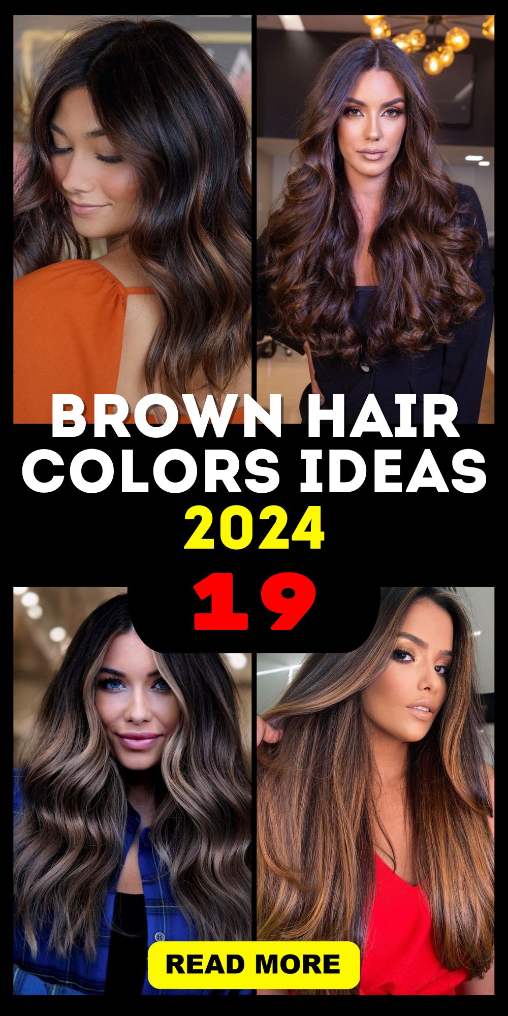 Brown Hair Colours 2024: Discover Trendy Ash to Golden Shades