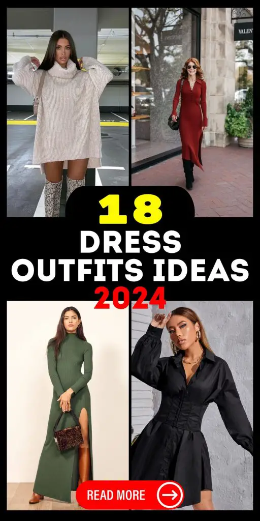 Discover Classy & Casual Dress Outfits 2024 – Trends for Autumn to Summer