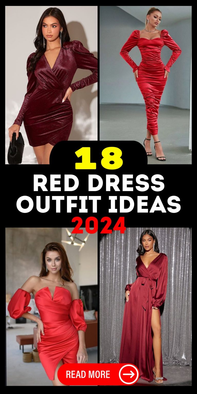 Red Dress Outfit 2024: Explore Elegant & Night Classy Styles for Every ...