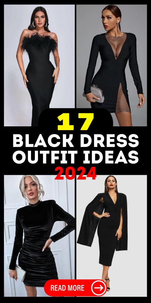 The Art of the Black Dress 17 Ideas: Timeless Chic for 2024