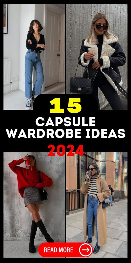 2024 Capsule Wardrobe Essentials Guide 15 Ideas