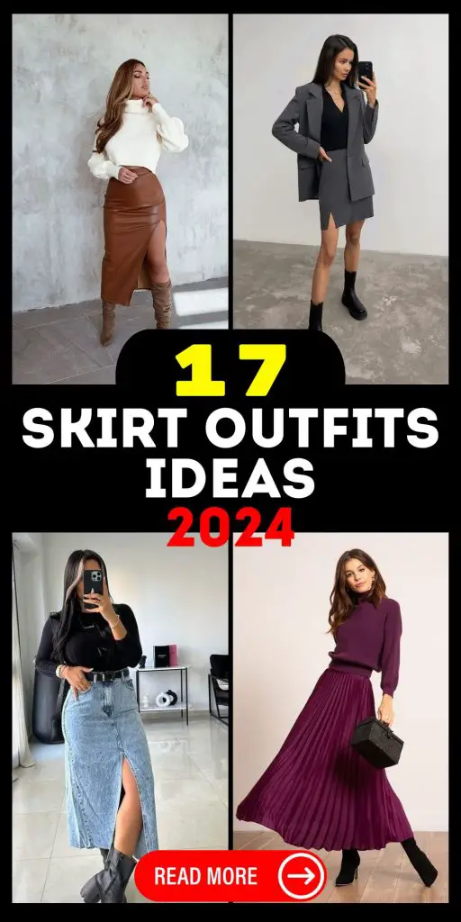 Skirt Outfits 2024 17 Ideas: A Style Guide for the Modern Woman