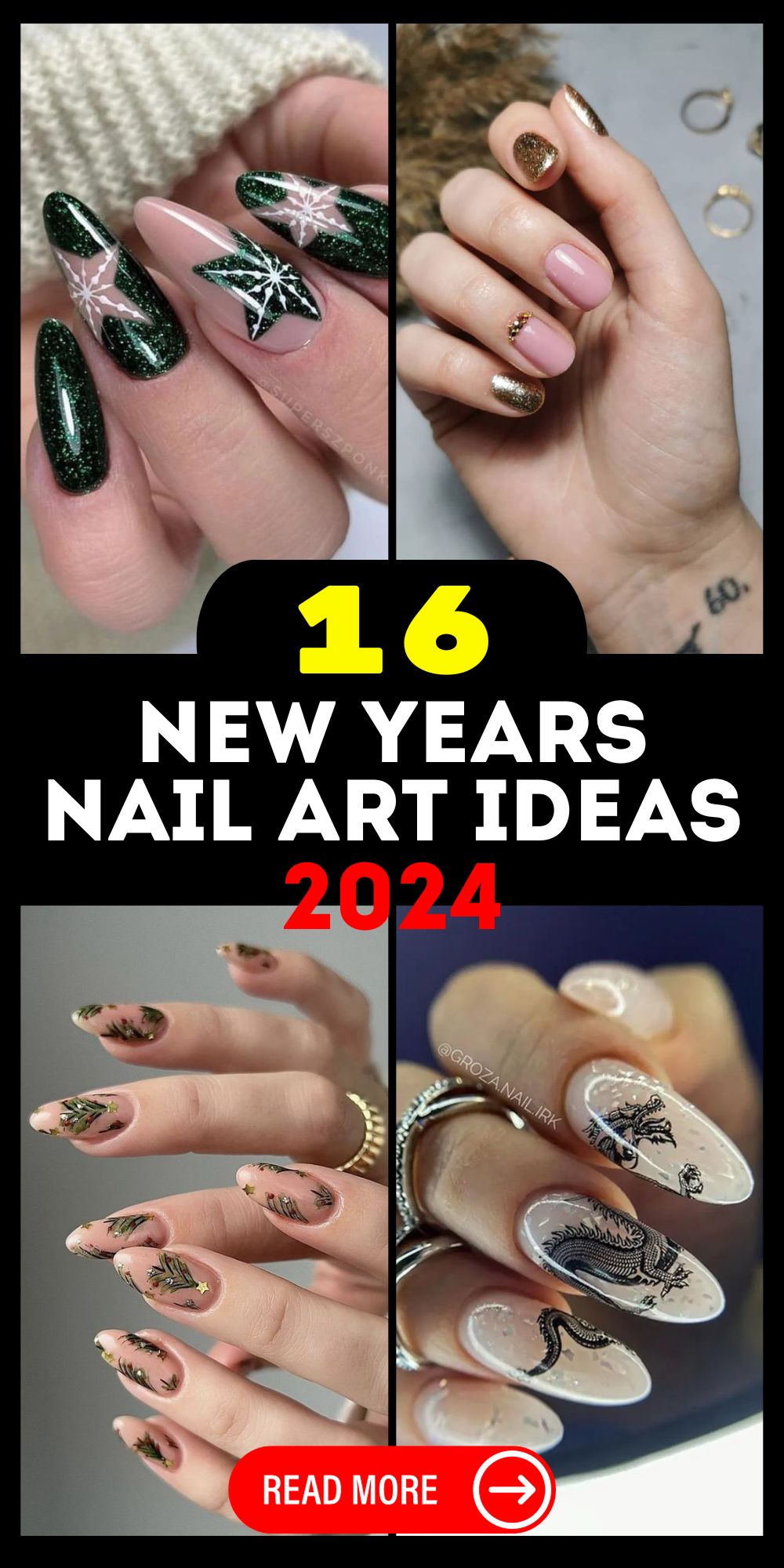 Elevate Your Style With 2024 New Year S Nail Art Lunar Japanese DIY   Добавить подзаголовок копия копия 1000 X 2000 пикс. 6 