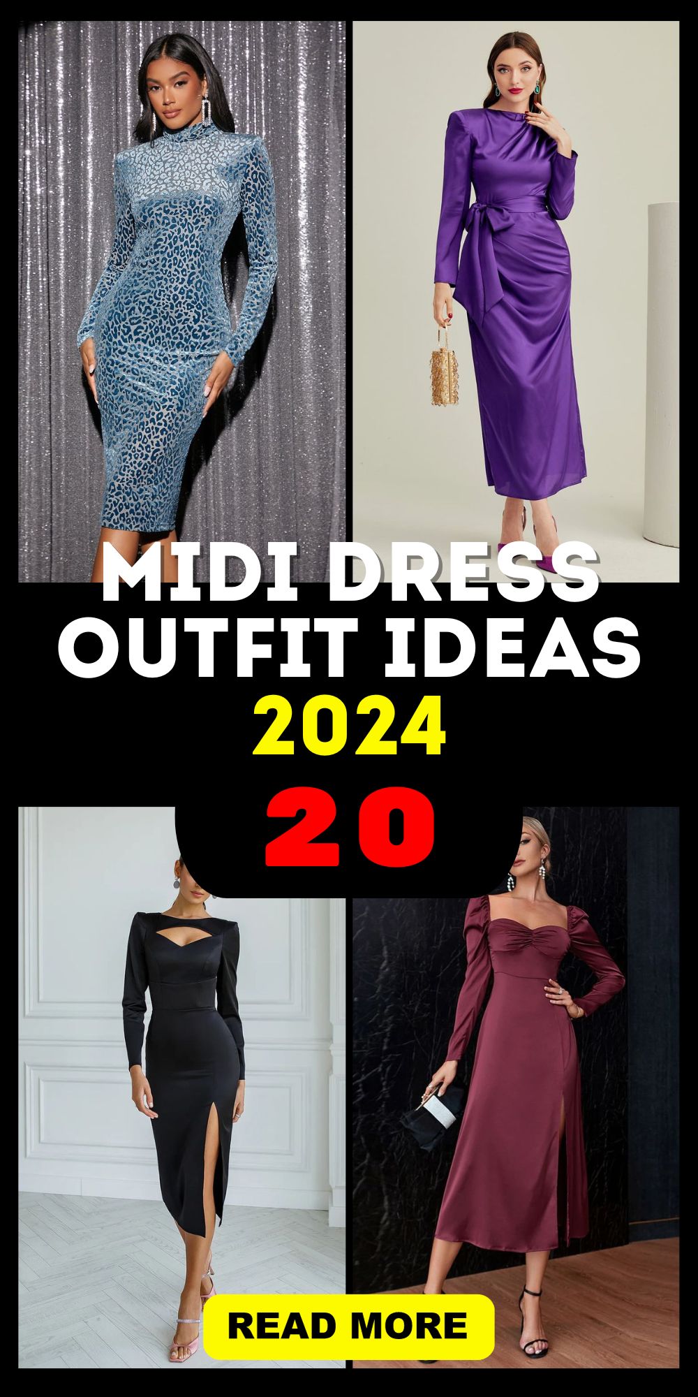 Classy Midi Dress Outfits 2024 Discover Chic Modest Styles   Добавить подзаголовок копия копия 1000 X 2000 пикс. 7 10 