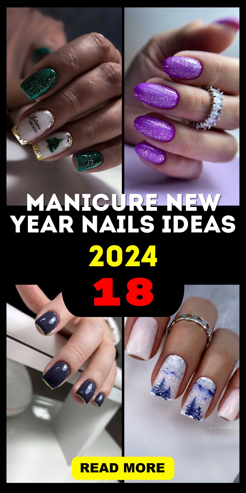 Discover The Latest Manicure Ideas For 2024 New Year Nails   Добавить подзаголовок копия копия 1000 X 2000 пикс. 7 2 