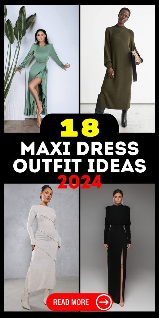 Maxi Dress Outfit 2024 18 Ideas