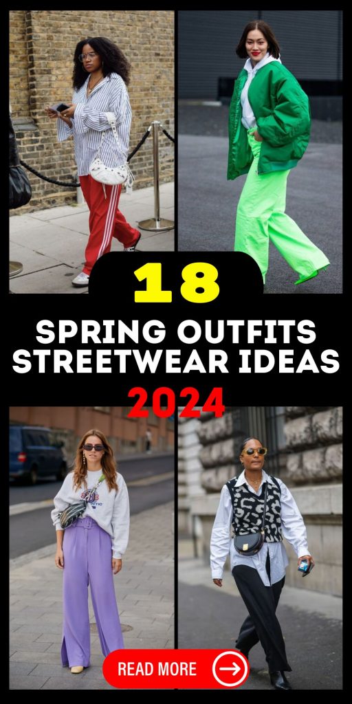 Discover Trendy 2024 Spring Streetwear: Casual Comfort Meets Urban Style