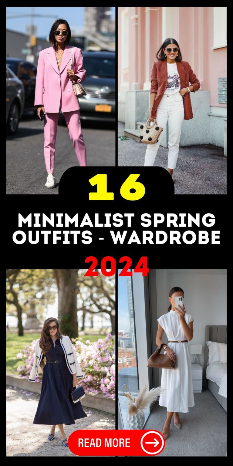 Spring 2024's Minimalist Wardrobe Guide for Chic Women