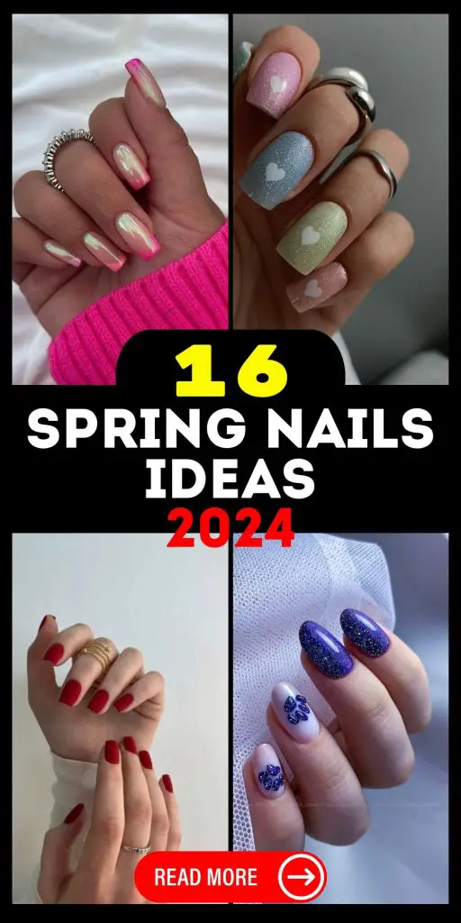 Spring Nails 2024: Explore Trendy Designs & Colors for Your Next Inspo